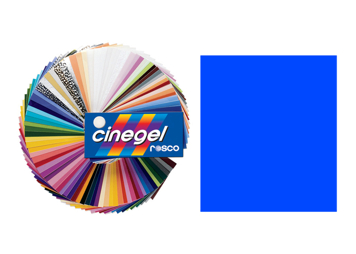 Rosco Cinegel #2006 Cinegel Roll, 48"x25', 2006 Storaro Azure Blue