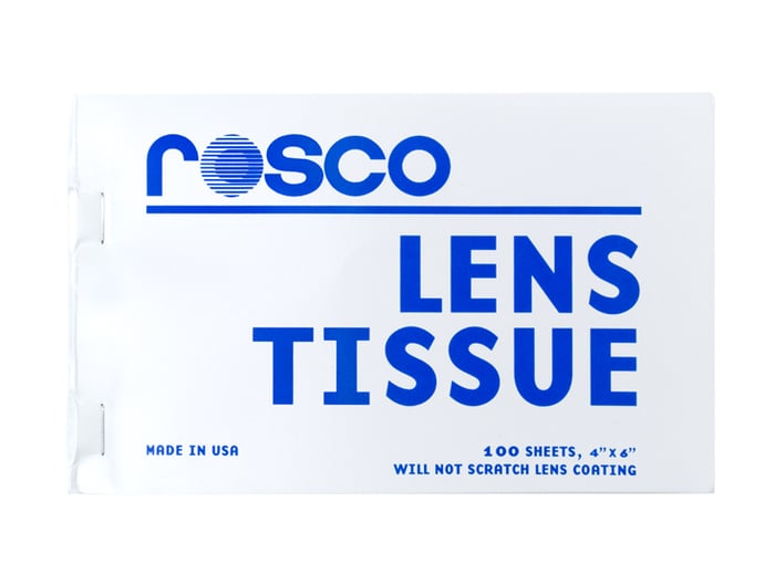 Rosco Len Tissue 4" X 6" Booklet Of 100 Lens Cleaning Tissues