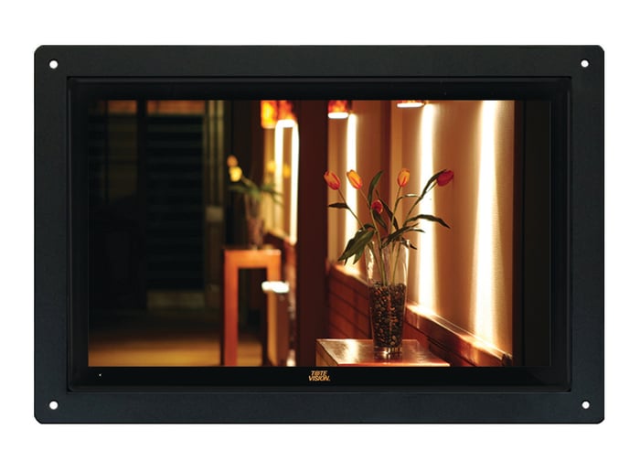 ToteVision LED-1566HDTL Flush-mount 15.6” LCD TV Monitor With ATSC/QAM Tuner