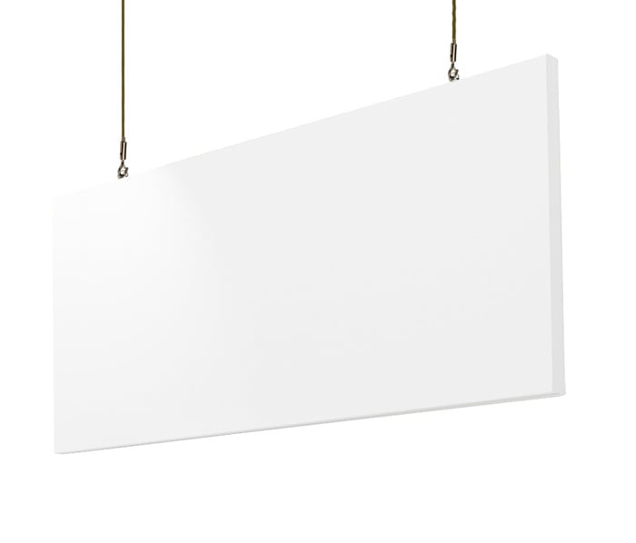 Primacoustic SATURNA-PAINT 24"x48"x1.5" Acoustic Panel Square Edge, 2 Panels, Paintable