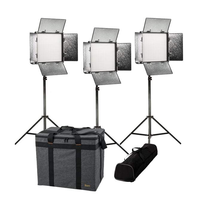 ikan RB10-3PT-KIT Light Kit With 3 X RB10 LED Fixtures