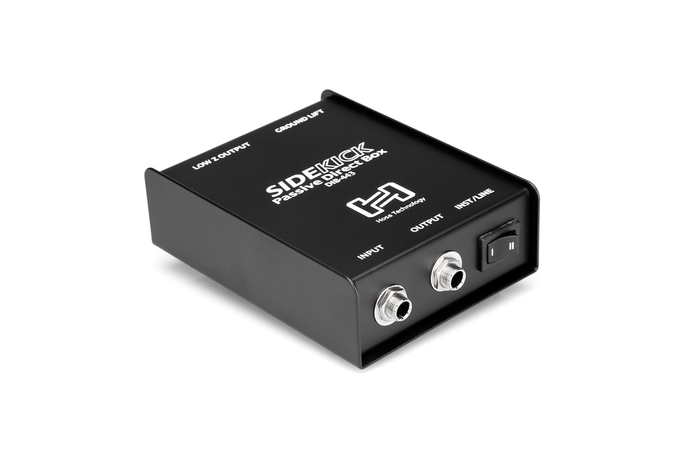 Hosa DIB-443 Sidekick Passive Direct Box, 1/4" TS To XLR3M