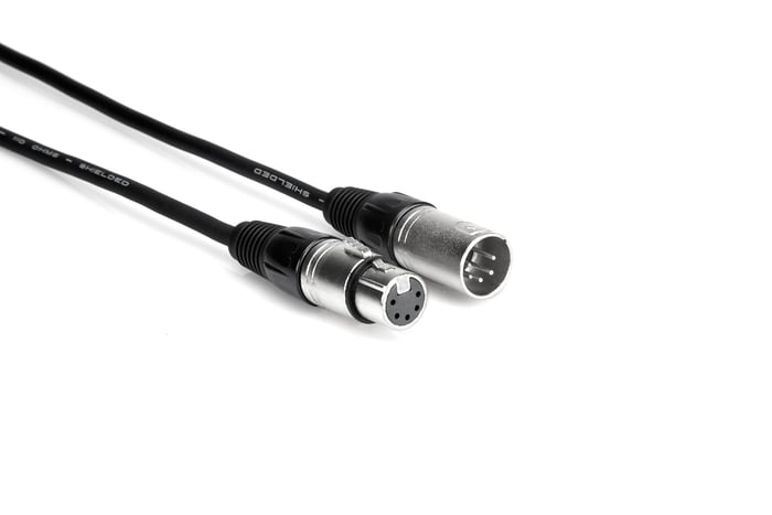 Hosa DMX-530 30' DMX Cable, XLR5M To XLR5F