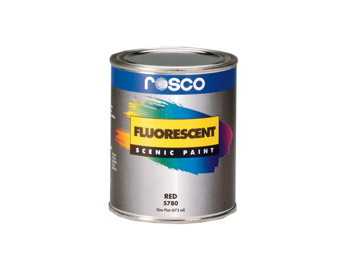 Rosco Fluorescent Scenic Paint Paint Fluorescent Blue 1 Qt