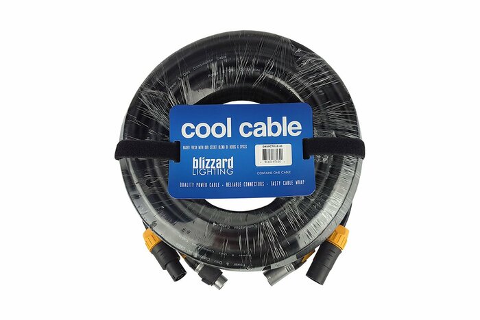 Blizzard DMXPCTRUE 50 Powercon True1 And 3-pin DMX Combo Cable, 50'