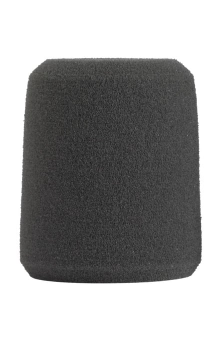 Shure A1WS Foam Windscreen For Beta 56, Beta 57, Or Any 515 Series Mic, Gray