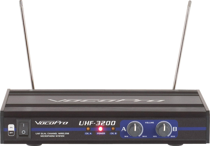 VocoPro UHF-HH-M-UHF3200 Mic, Transmitter, M Frequency, Yellow