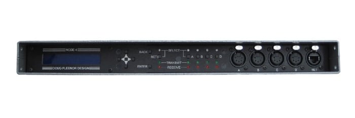 Doug Fleenor Design NODE 4 4-Channel Rack Mountable Ethernet To DMX Interface