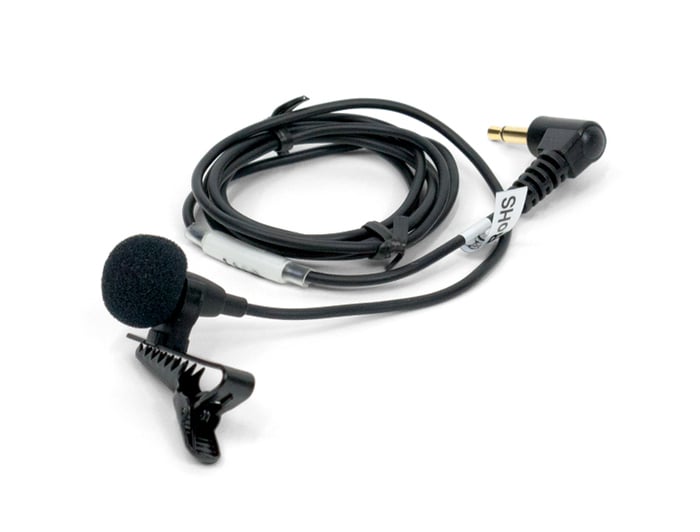 Williams AV MIC 090 Omnidirectional Lapel Clip Mic With 39" Cable And 3.5mm Plug