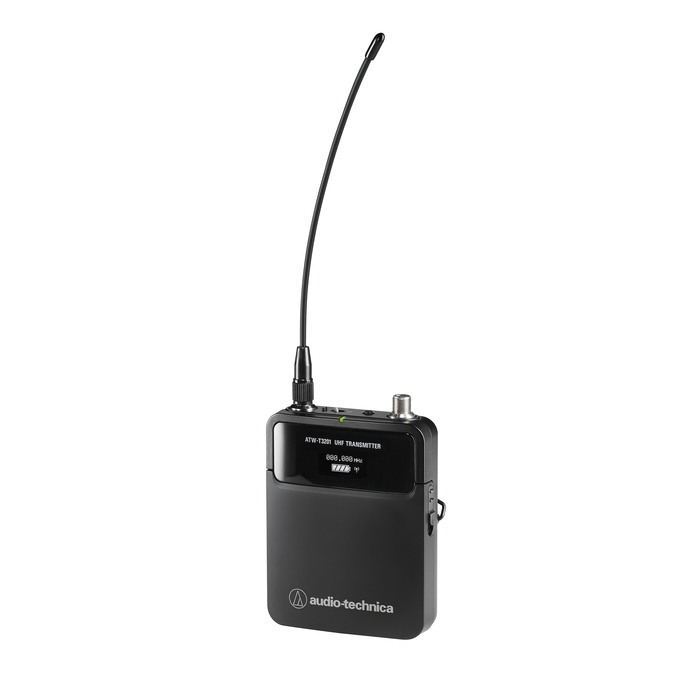 Audio-Technica ATW-3211N831 3000 Series Wireless Lavalier Microphone System, Network Enabled