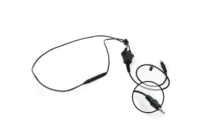 Williams AV NKL 001-S Stereo Neckloop Coupler For T-Switch Hearing Aids