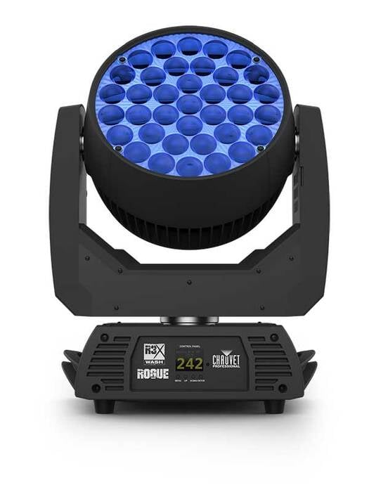 Chauvet Pro Rogue R3X Wash 37x25W RGBW Quad-LED Moving Head Wash With Zoom