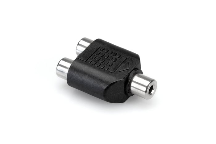 Hosa GRF-341 3.5mm TRSF To Dual RCA-F Audio Coupler