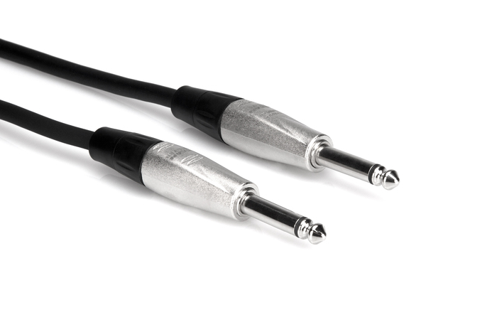 Hosa HPP-003 3' Pro Series 1/4" TS To 1/4" TS Audio Cable