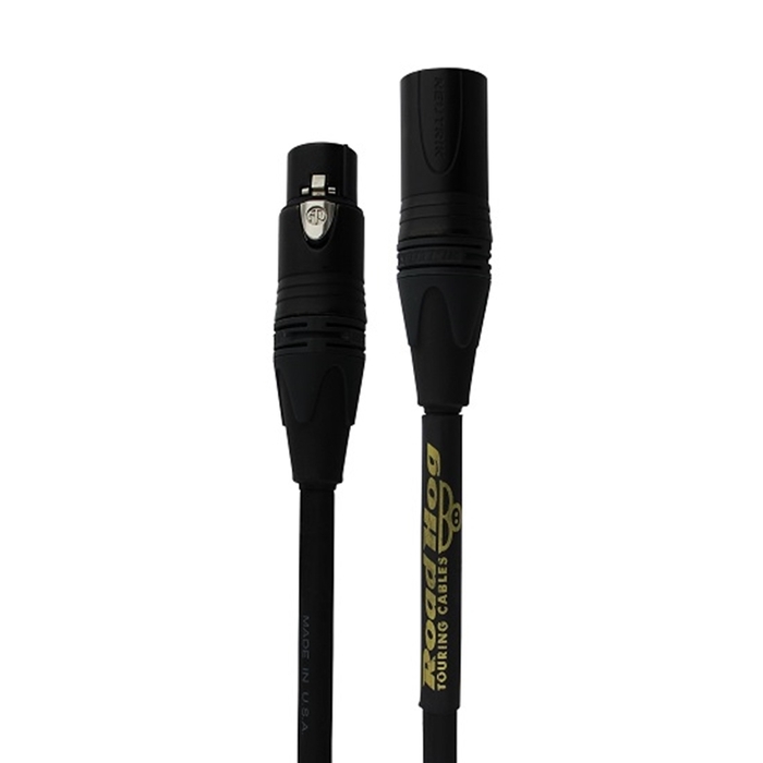 Rapco HOGMPRO-1 Pro Hog Series XLRF-XLRM Microphone Cable 1'