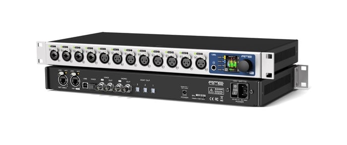 RME 12-MIC 12-Channel Network Microphone Preamp, AVB/MADI