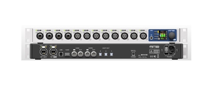 RME 12-MIC 12-Channel Network Microphone Preamp, AVB/MADI