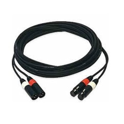 Whirlwind MK4PP03 3' MK4 Series Dual XLRM-XLRF Cable