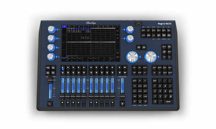 ChamSys MQ70 Compact-sized 24 Universe Lighting Console With 4 DMX Outputs