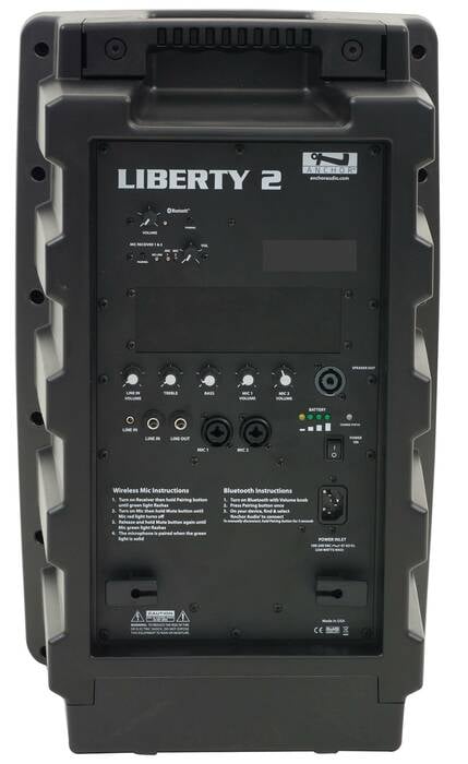 Anchor Liberty 2 Deluxe Package 2 LIB2-U2 And LIB2-COMP Speakers, SC-50NL Cable, 2x SS-550 Stand And 2x Wireless Mics