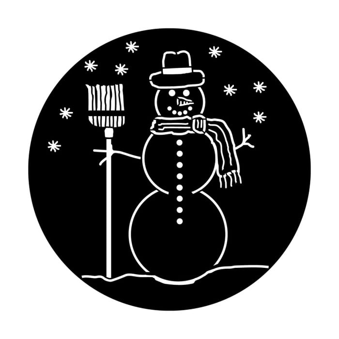 Apollo Design Technology ME-3211 Steel Gobo, Snowman