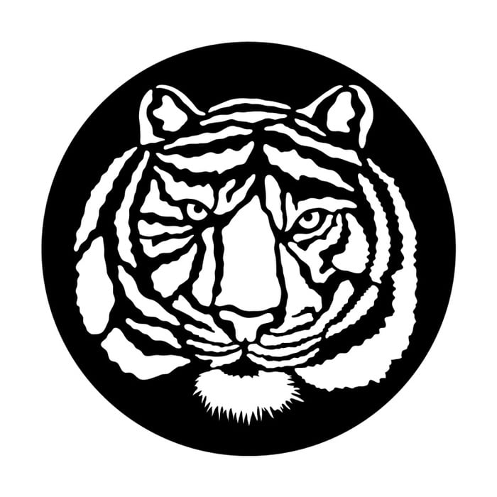 Apollo Design Technology ME-9102 Steel Gobo, Tiger Face