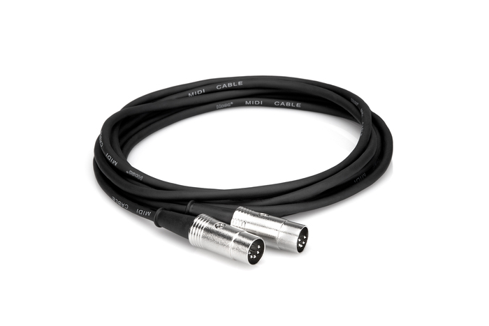 Hosa MID-525 25' 5-pin Din To 5-pin DIN MIDI Cable With Metal Plugs