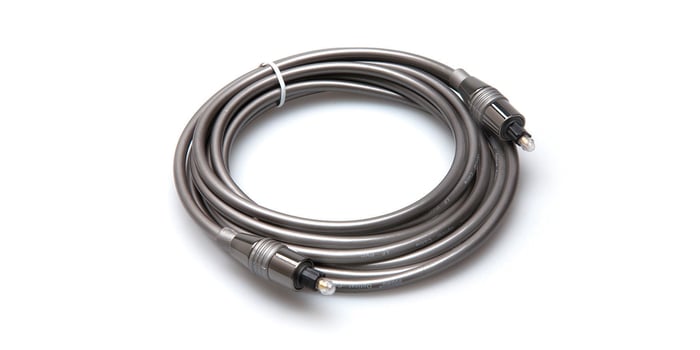 Hosa OPM-310 10' Pro Toslink Fiber Optic Cable