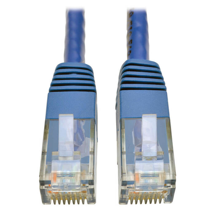 Tripp Lite N200-003 Cat6 Gigabit Molded Patch Cable RJ45 M/M 550MHz 24 AWG 3'