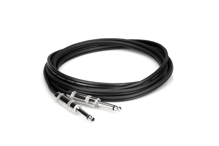 Hosa SKZ-6100 100' 1/4" TS To 1/4" TS Low-Profile Speaker Cable