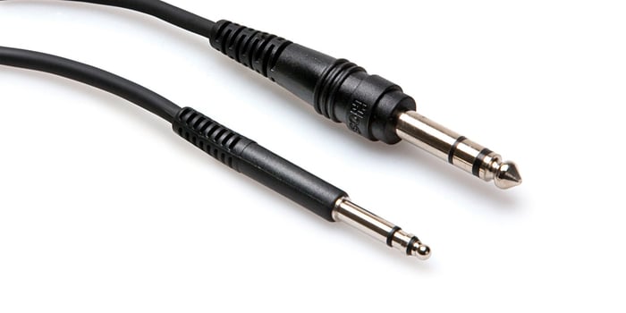 Hosa TTQ-105 5' TT TRS To 1/4" TRS Patch Cable