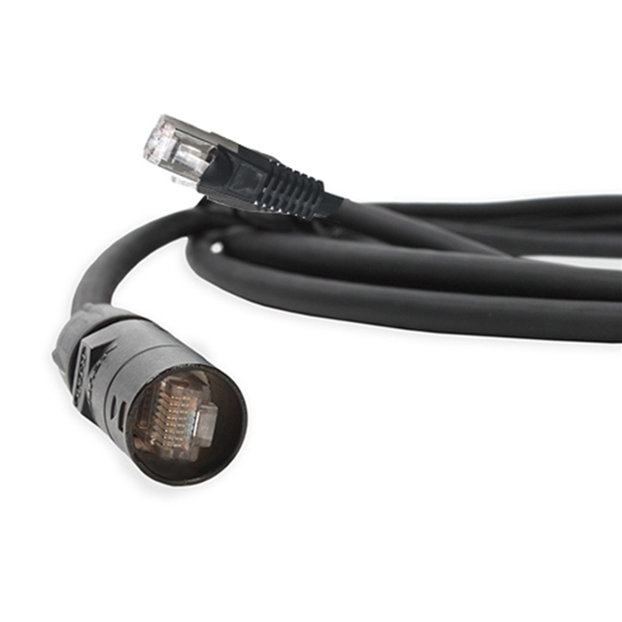 Pro Co DURASHIELD-15NB45 15' CAT6A Shielded Cable With EtherCon-RJ45 Connectors