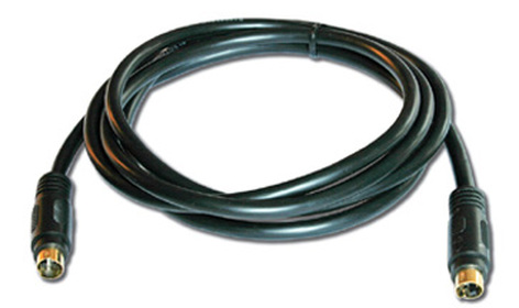 Kramer C-SM/SM-25 Molded 4-Pin S-Video (Male-Male) Cable (25')