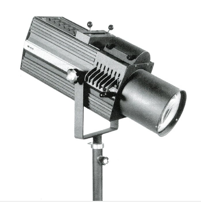 Lycian 1206/HY - Midget 1K 1000W Tungsten Follow Spotlight With Hanging Yoke