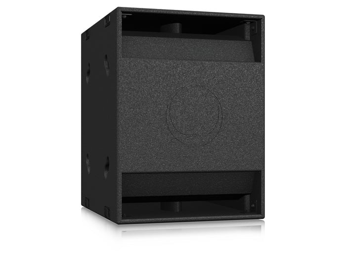 Turbosound NuQ118B 18" Bandpass Subwoofer For Portable PA Applications, Black