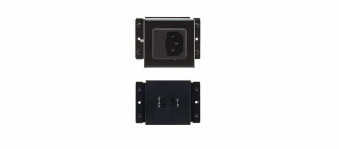 Kramer TS-UC Single Socket Module With USB Charging Ports