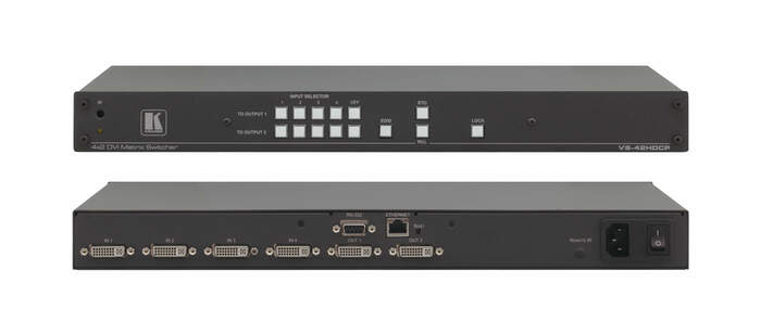 Kramer VS-42HDCP 4x2 HDCP Compliant DVI Matrix Switcher
