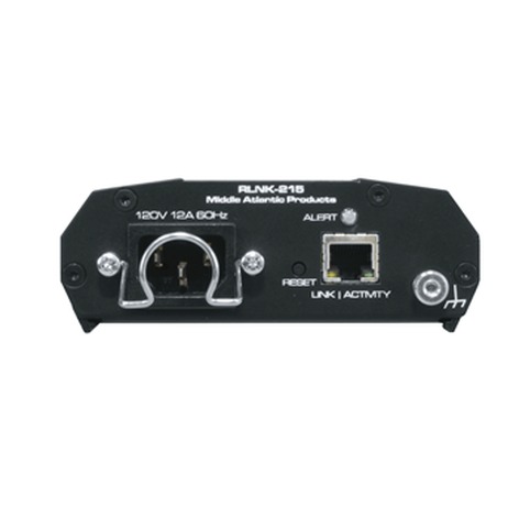 Middle Atlantic RLNK-215 15A, 2 Outlet, Compact IP Controlled Power With RackLink