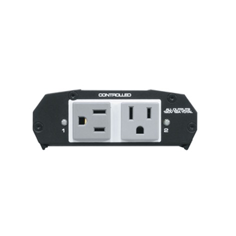 Middle Atlantic RLNK-215 15A, 2 Outlet, Compact IP Controlled Power With RackLink