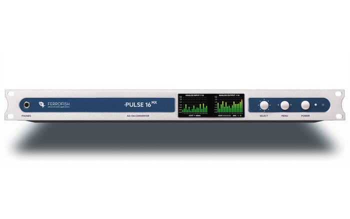 Ferrofish Pulse16MX 16x16 AD/DA Converter With ADAT And MADI