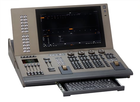 ETC GIO-AT5-4K Gio @5 Console With 18.5” Touchscreen, 4096 Outputs