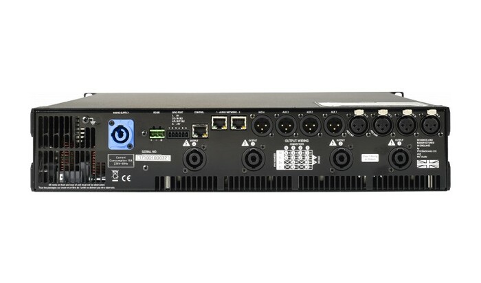 DAS DX-100I 2RU 4-Channel Class-D Amplifier With DSP, 2800W