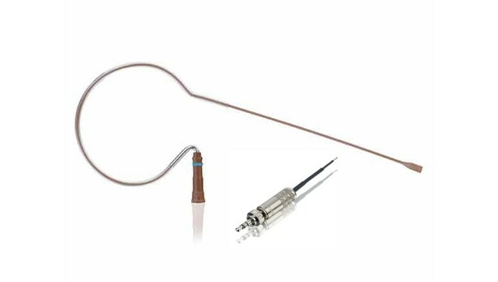 Countryman E6OW6C-SR E6 Omnidirectional Earset Microphone With 3.5mm Locking Connector, Cocoa