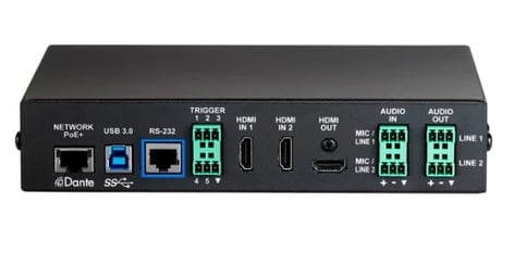 Vaddio AV-BRIDGE-2X1 AV Bridge 2x1 With USB Output For Livestreaming