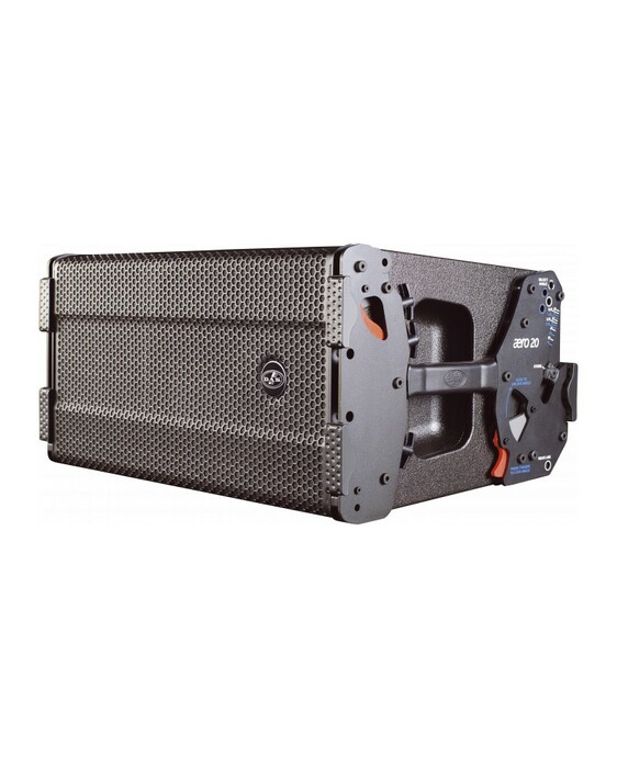 DAS Aero 20A-120 12" 2-Way Active Line Array With 120° Dispersion, 1200W