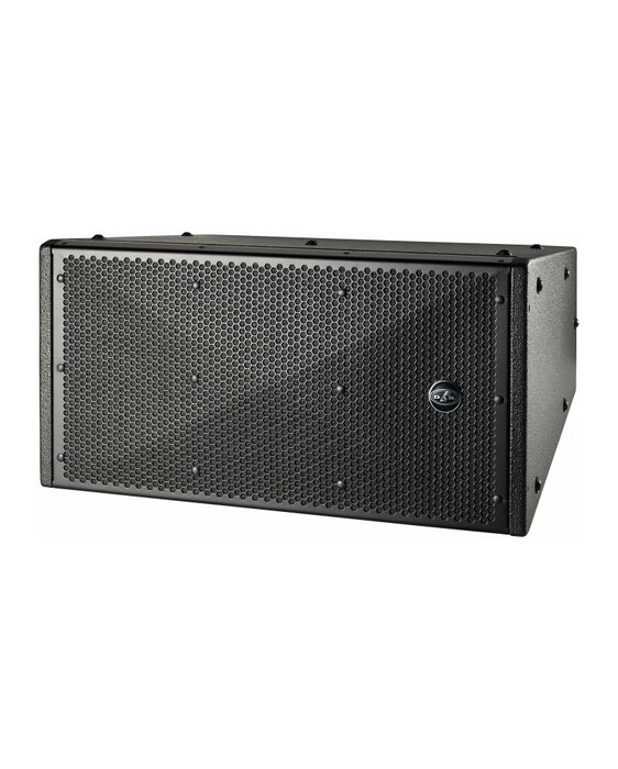 DAS HQ-212.95DX 2x12" 2-Way Bi-Amp 90x50 Rotatable Horn, 800W, IP56