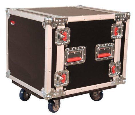 Gator G-TOUR-10U-PK1-K 10SP 19" Rack Case With M-8X2