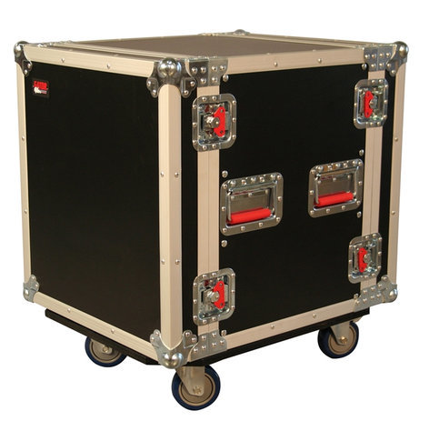 Gator G-TOUR-12U-PK2-K 12SP 19" Rack Case With PL-8C