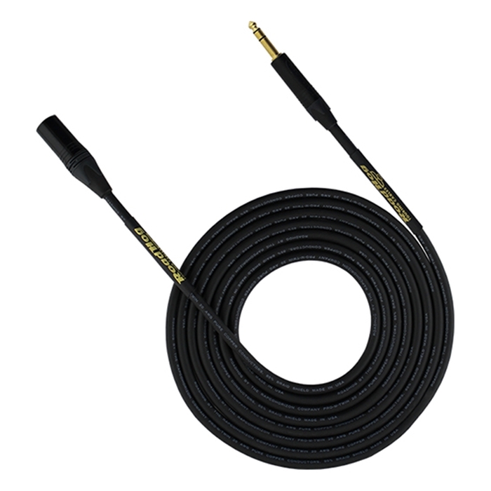 Rapco HOGPROBLC-75MS 75' Pro Hog Series Balanced TRS-XLRM Cable