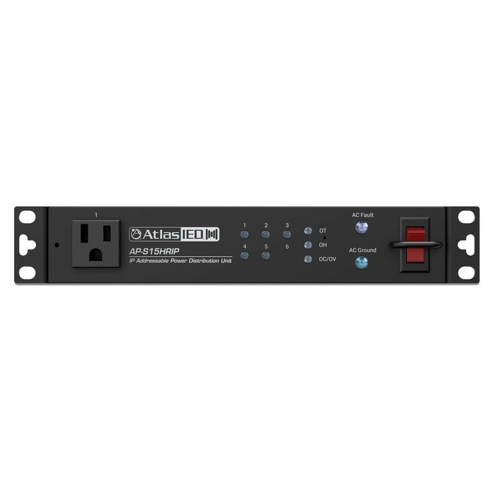 Atlas IED AP-S15HRIP Half Rack Power Conditioner And Distribution, LAN Monitoring